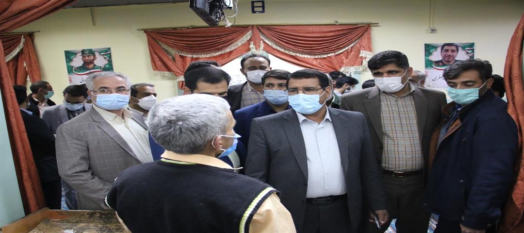 بازدید رییس کل دادگستری استان کرمان از زندان بم و ملاقات با ۱۸۷ مددجو