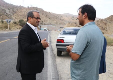 بازدید سرزده معاون قضایی دادگستری کرمان از پروژه در حال ساخت پل دهبکری